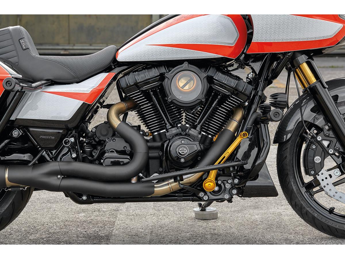 Ricks Motorcycles Good Guys 3 Air Cleaner Transparent Cover, Gold Insert Anodized Black Ricks Motorcycles