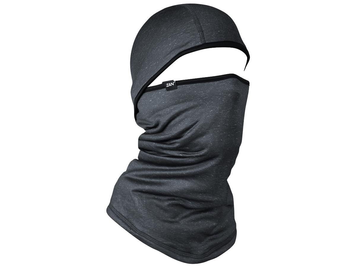 Zan Headgear Charcoal Heather Sport Flex Series Fleece Lined Convertible Balaclava Zan Headgear Default Title