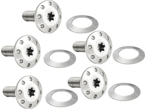 Arlen Ness Titanium Floating Rotor Bolt Kit For Front Brake Discs Polished Arlen Ness Default Title