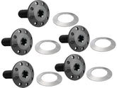 Arlen Ness Titanium Floating Rotor Bolt Kit For Front Brake Discs Black Arlen Ness Default Title