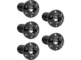 Arlen Ness Titanium Rotor Bolt Kit For Rear Brake Discs, Thread: 3/8" 16 X 1" Black Arlen Ness Default Title