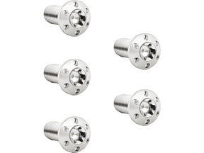 Arlen Ness Titanium Rotor Bolt Kit For Front Brake Discs, Thread: 5/16 18 X 7/8" Polished Arlen Ness Default Title