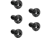 Arlen Ness Titanium Rotor Bolt Kit For Front Brake Discs, Thread: 5/16 18 X 7/8" Black Arlen Ness Default Title