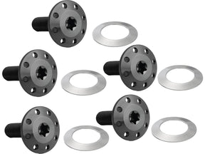 Arlen Ness Titanium Floating Rotor Bolt Kit For Front Brake Discs Black Arlen Ness Default Title