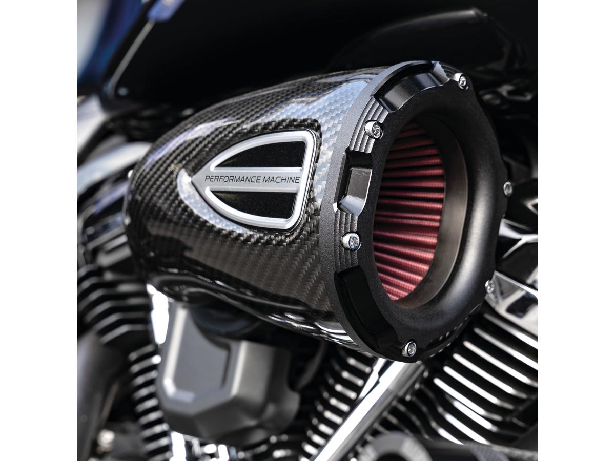 Performance Machine C4 Series Air Cleaner Gloss Carbon Black Ops Performance Machine Default Title