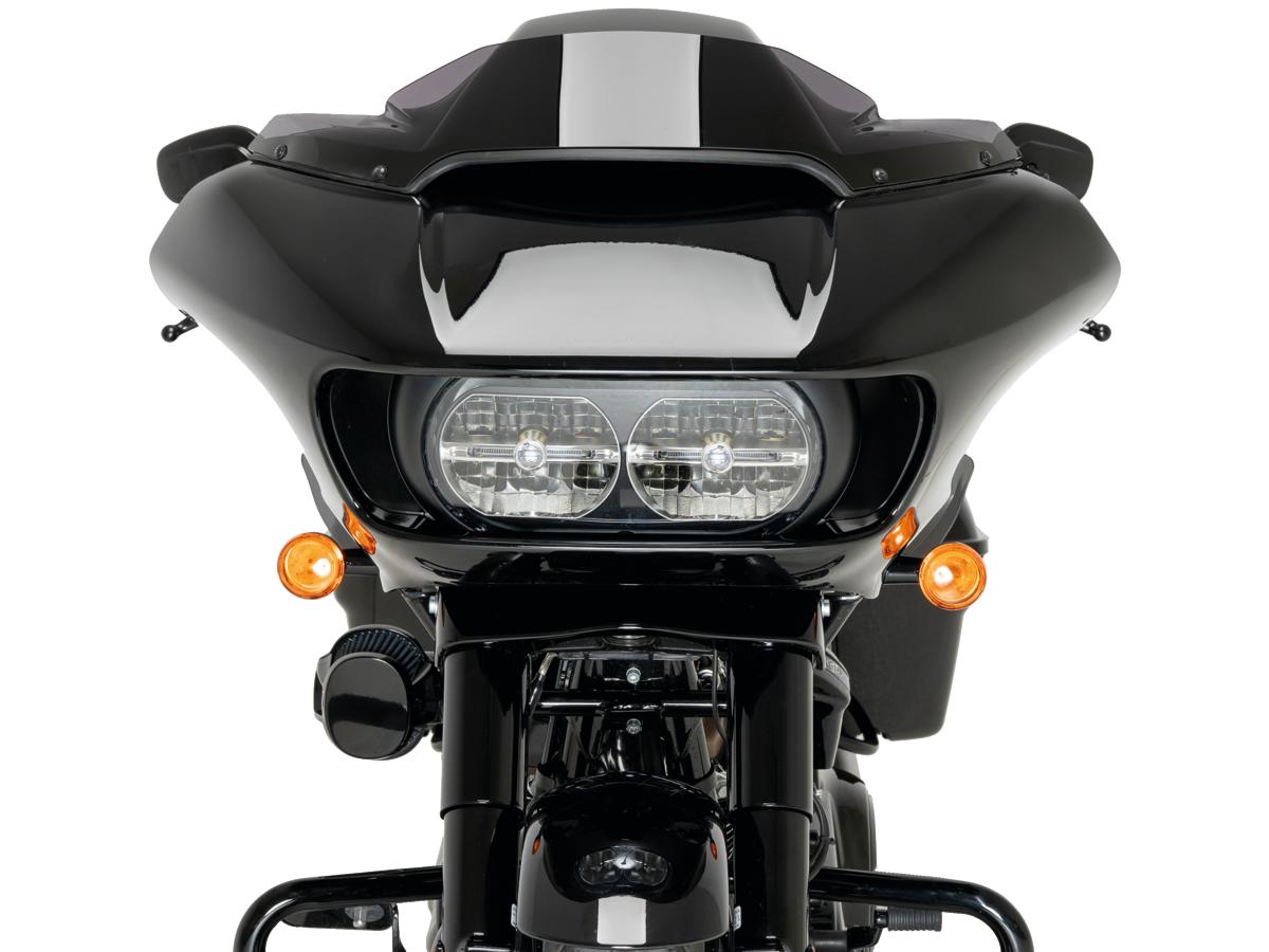 Santee Replacement Windscreen For Rushmore Road Glide Models Sport; Length 130 Mm X Width 665 Mm Dark Tinted Santee