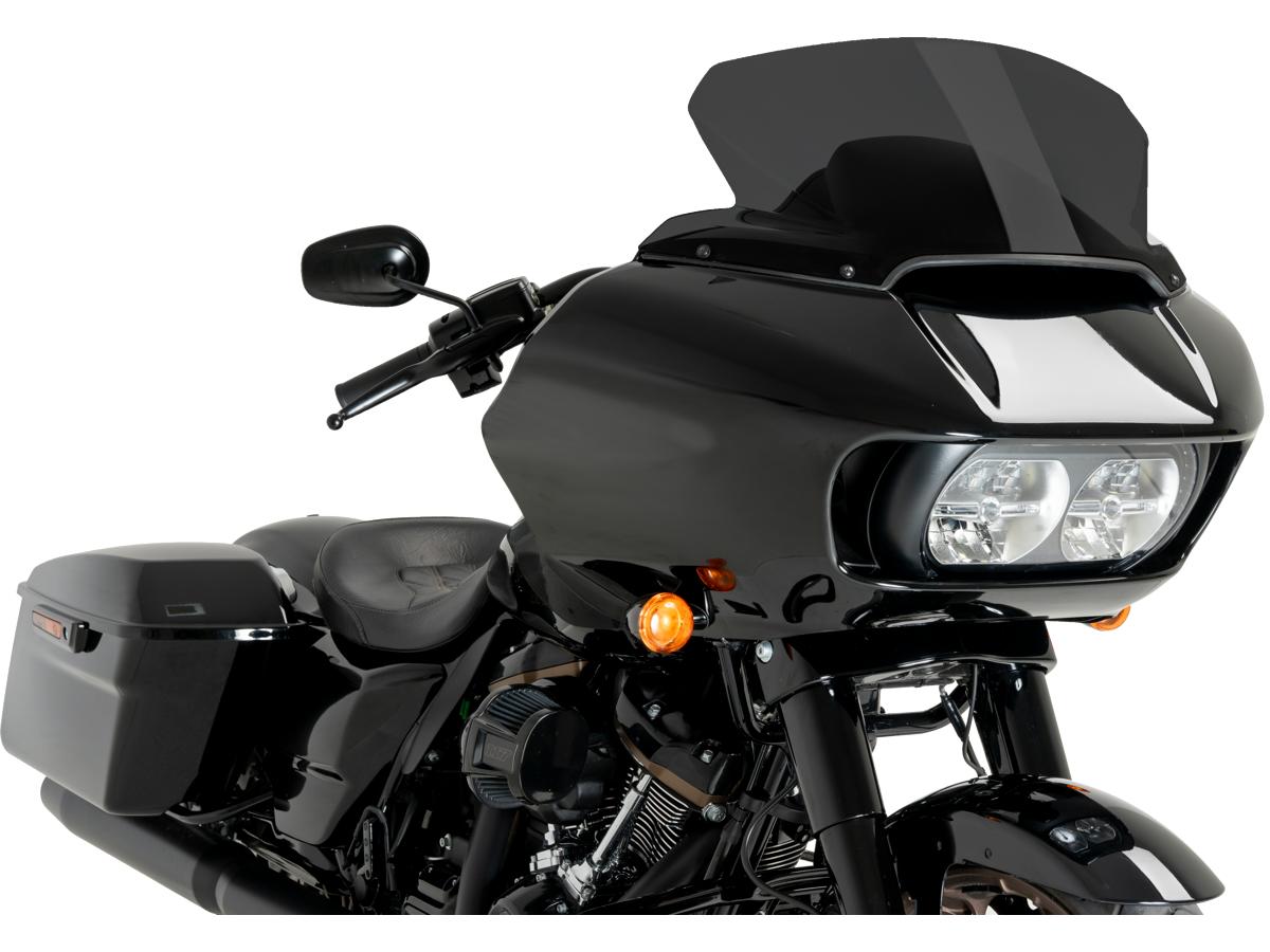 Santee Replacement Windscreen For Rushmore Road Glide Models Touring; Length 280 Mm X Width 665 Mm Dark Tinted Santee