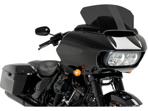 Santee Replacement Windscreen For Rushmore Road Glide Models Touring; Length 280 Mm X Width 665 Mm Dark Tinted Santee