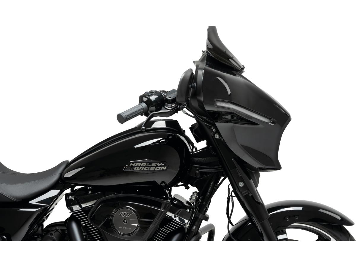Santee Replacement Windscreen For Helix Touring Models Sport; Length 220 Mm X Width 600 Mm Dark Tinted Santee Default Title
