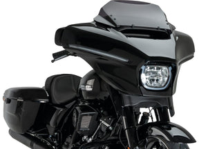 Santee Replacement Windscreen For Helix Touring Models Sport; Length 220 Mm X Width 600 Mm Dark Tinted Santee