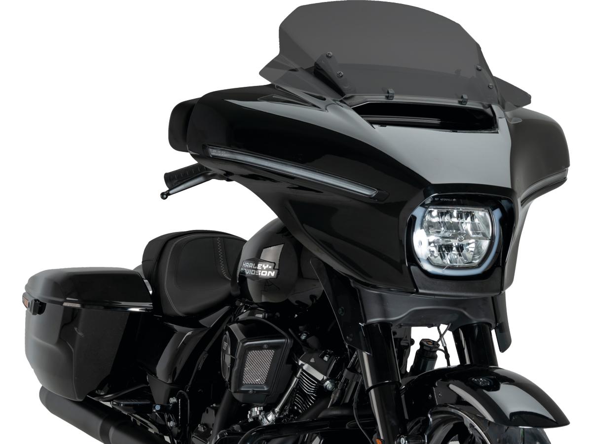 Santee Replacement Windscreen For Helix Touring Models Touring; Length 303 Mm X Width 700 Mm Dark Tinted Santee Default Title