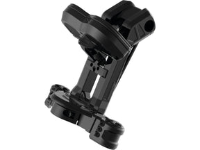 Ricks Motorcycles Club Style Pullback Riser And Performance 3 Triple Tree Kit, Double Oe Instruments 8,5" Height, 1 1/4" Clamp Diameter Black Anodized Ricks Motorcycles