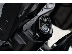 Ricks Motorcycles Club Style Oe Ignition Switch And Steering Lock Cover Black Anodized Ricks Motorcycles