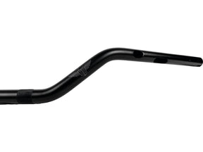Heinz Bikes Performance Clubstyle Moto Mid Bar Aluminium Handlebar 3 Hole Black Satin 1" Throttle By Wire (Switch Housing Sensor) Heinz Bikes