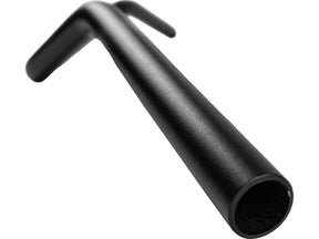Heinz Bikes Performance Clubstyle Moto Mid Bar Aluminium Handlebar 3 Hole Black Satin 1" Throttle By Wire Heinz Bikes