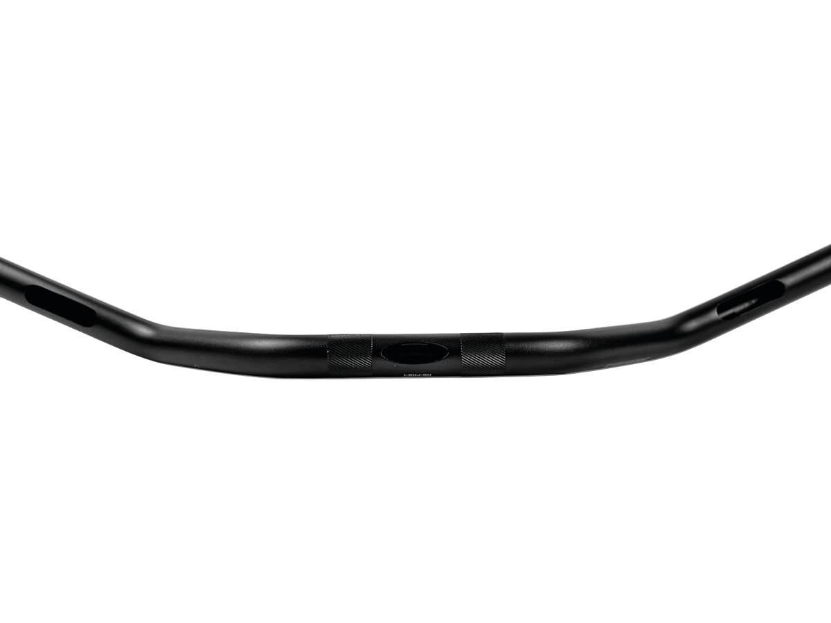 Heinz Bikes Performance Clubstyle Moto Mid Bar Aluminium Handlebar 3 Hole Black Satin 1" Throttle By Wire Heinz Bikes