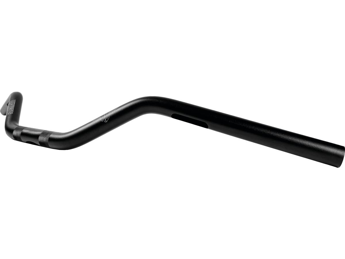 Heinz Bikes Performance Clubstyle Moto Mid Bar Aluminium Handlebar 3 Hole Black Satin 1" Throttle By Wire Heinz Bikes