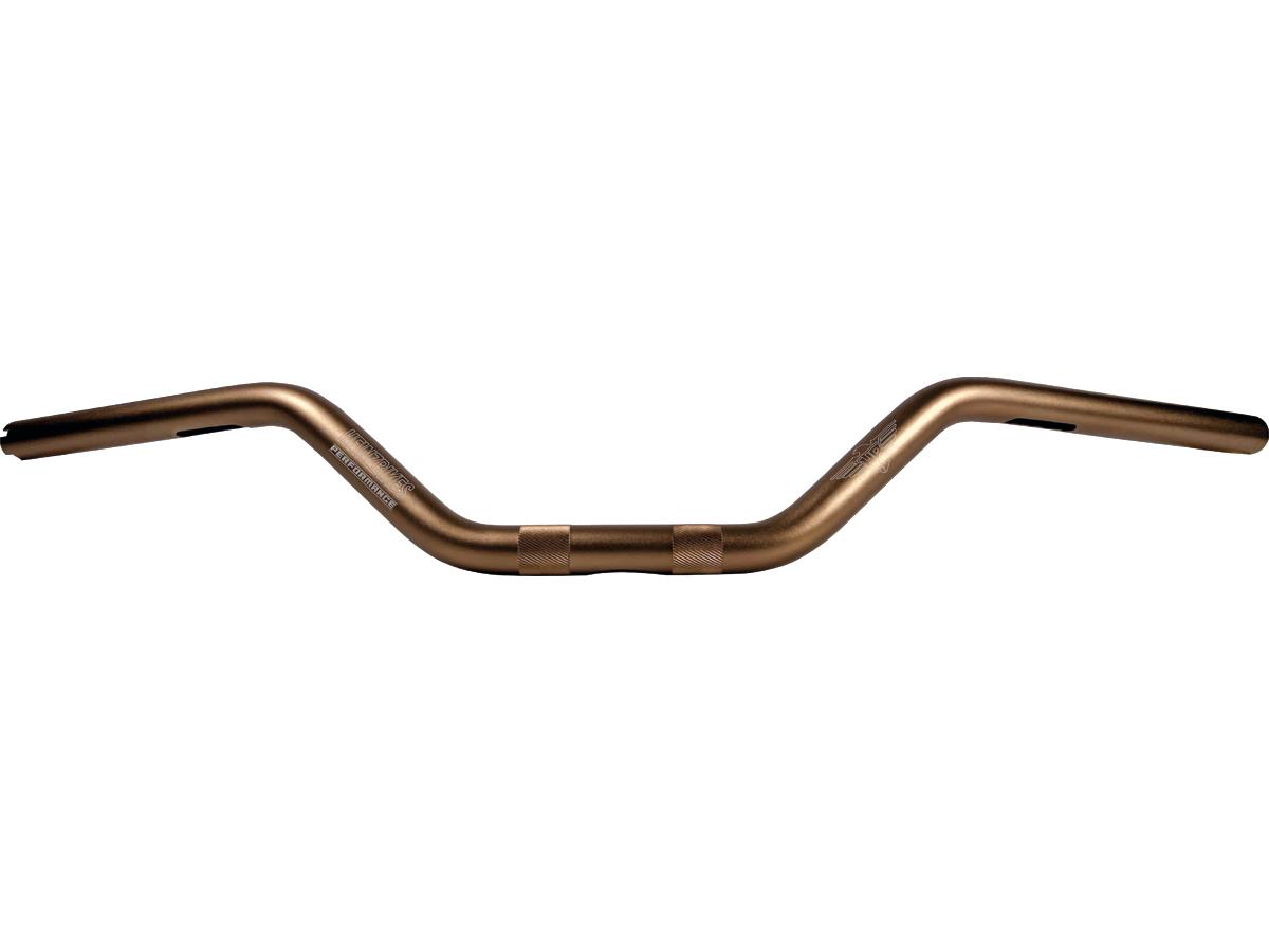Heinz Bikes Performance Clubstyle Moto Mid Bar Aluminium Handlebar 3 Hole Bronze 1" Throttle By Wire Heinz Bikes Default Title
