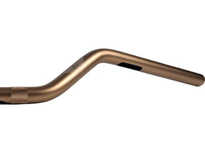 Heinz Bikes Performance Clubstyle Moto Mid Bar Aluminium Handlebar 3 Hole Bronze 1" Throttle By Wire Heinz Bikes