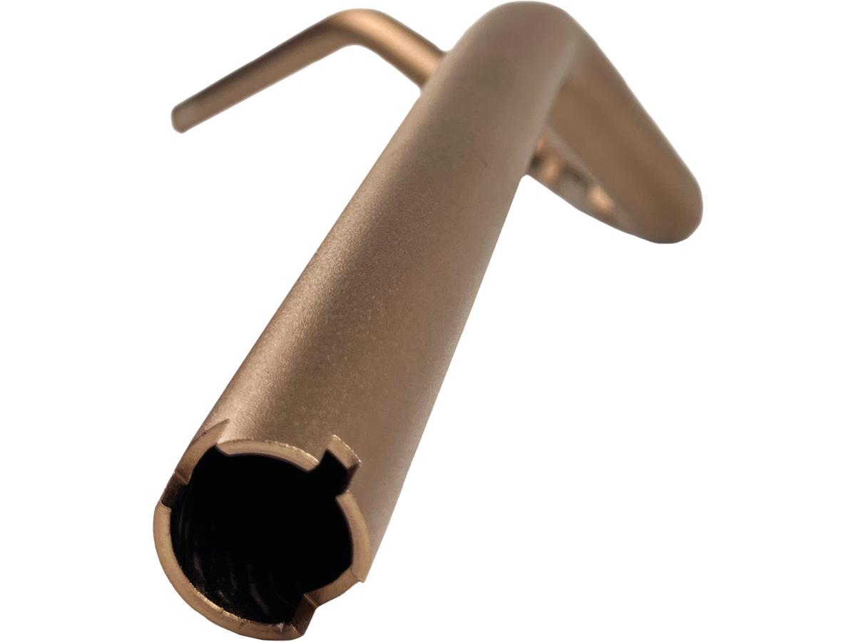 Heinz Bikes Performance Clubstyle Moto Mid Bar Aluminium Handlebar 3 Hole Bronze 1" Throttle By Wire Heinz Bikes