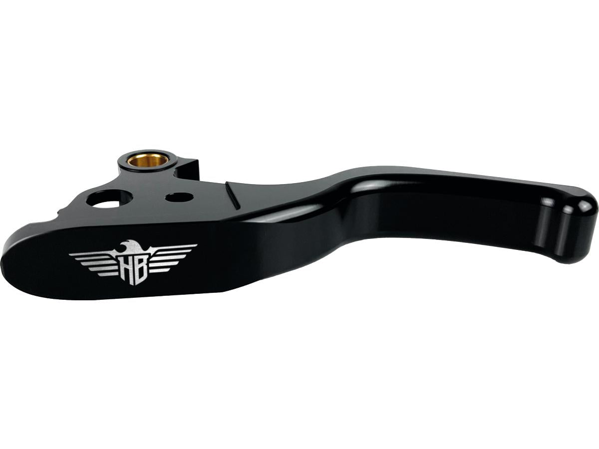 Heinz Bikes Performance 3 Finger Brake And Clutch Lever Set Black Satin Cable Clutch Heinz Bikes Default Title