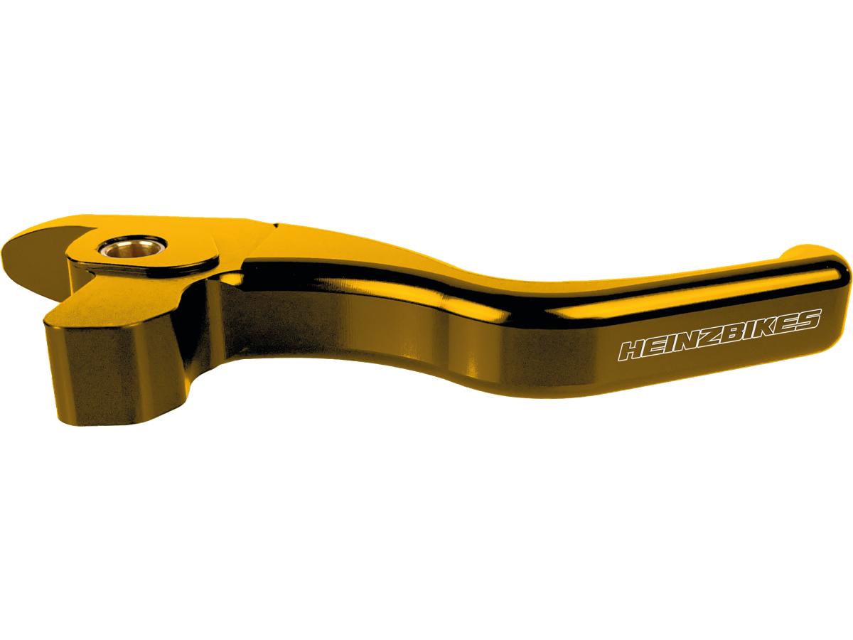 Heinz Bikes Performance 3 Finger Brake And Clutch Lever Set Gold Anodized Hydraulic Clutch Heinz Bikes
