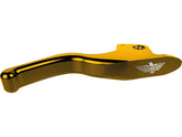 Heinz Bikes Performance 3 Finger Brake And Clutch Lever Set Gold Anodized Cable Clutch Heinz Bikes Default Title