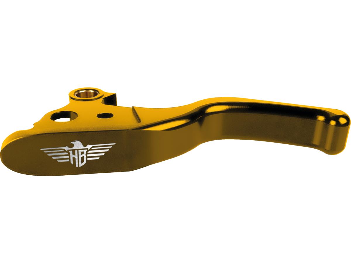 Heinz Bikes Performance 3 Finger Brake And Clutch Lever Set Gold Anodized Cable Clutch Heinz Bikes