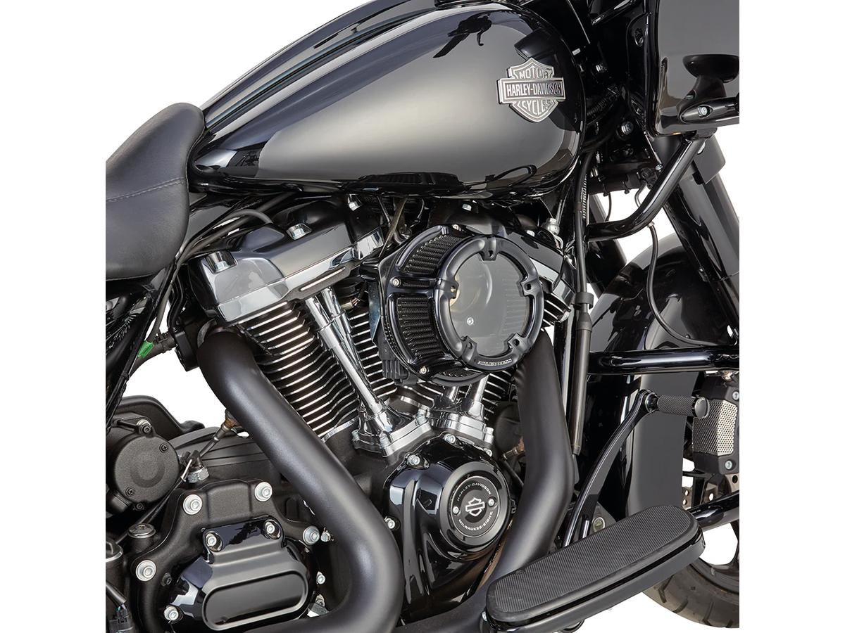Arlen Ness Method™ Clear Series Air Cleaner Black Anodized Arlen Ness