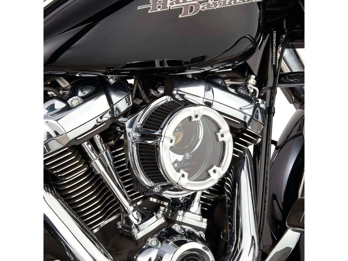 Arlen Ness Method™ Clear Series Air Cleaner Chrome Arlen Ness