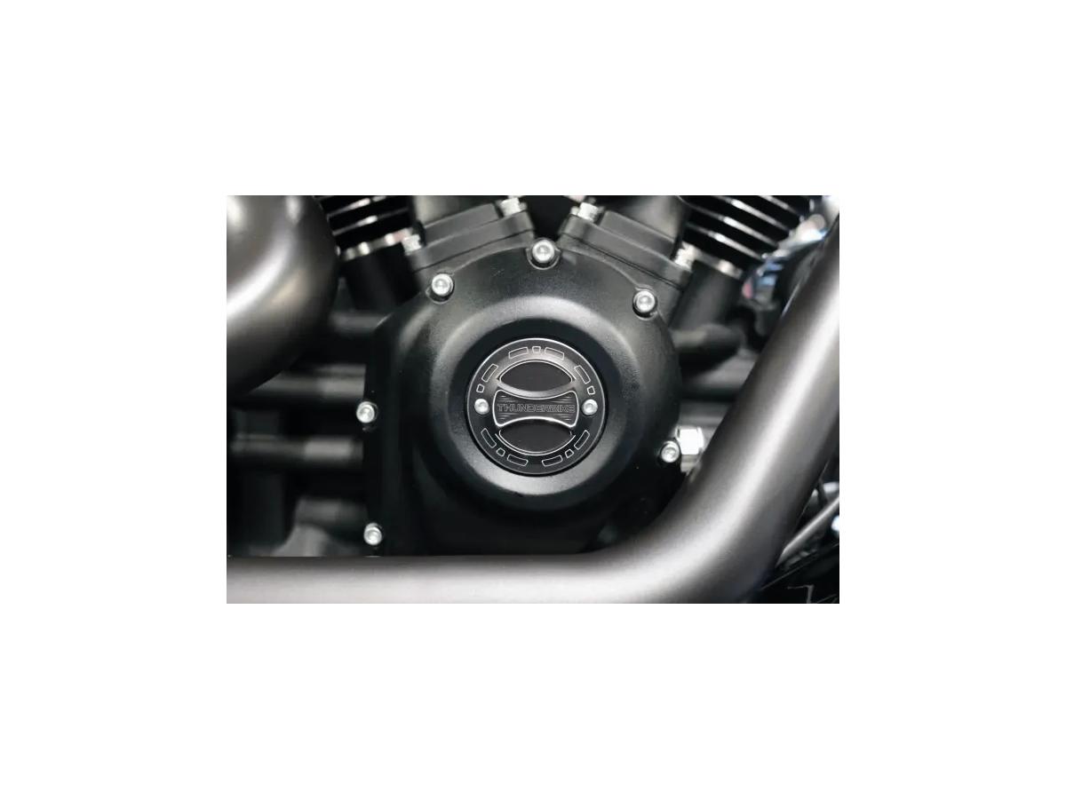 Thunderbike Torque 2.0 Point Cover With Thunderbike Logo, 2 Hole Bi Color Anodized Thunderbike
