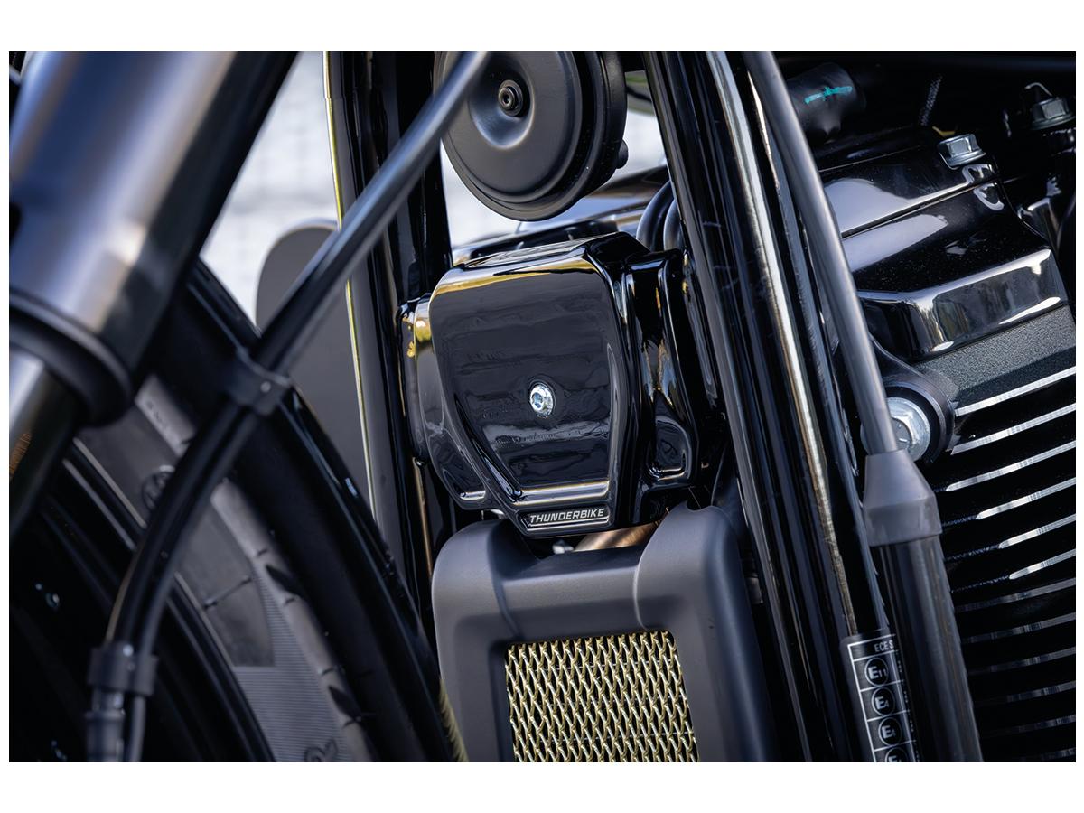 Thunderbike Frame Cover For Softail M8 Models Black Thunderbike