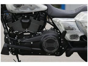 Thunderbike Torque 2.0 Clutch Cover With Thunderbike Logo, 5 Hole Bi Color Anodized Thunderbike