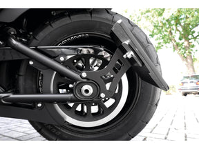 Thunderbike Medium Pro Side Mount License Plate Bracket Black Thunderbike