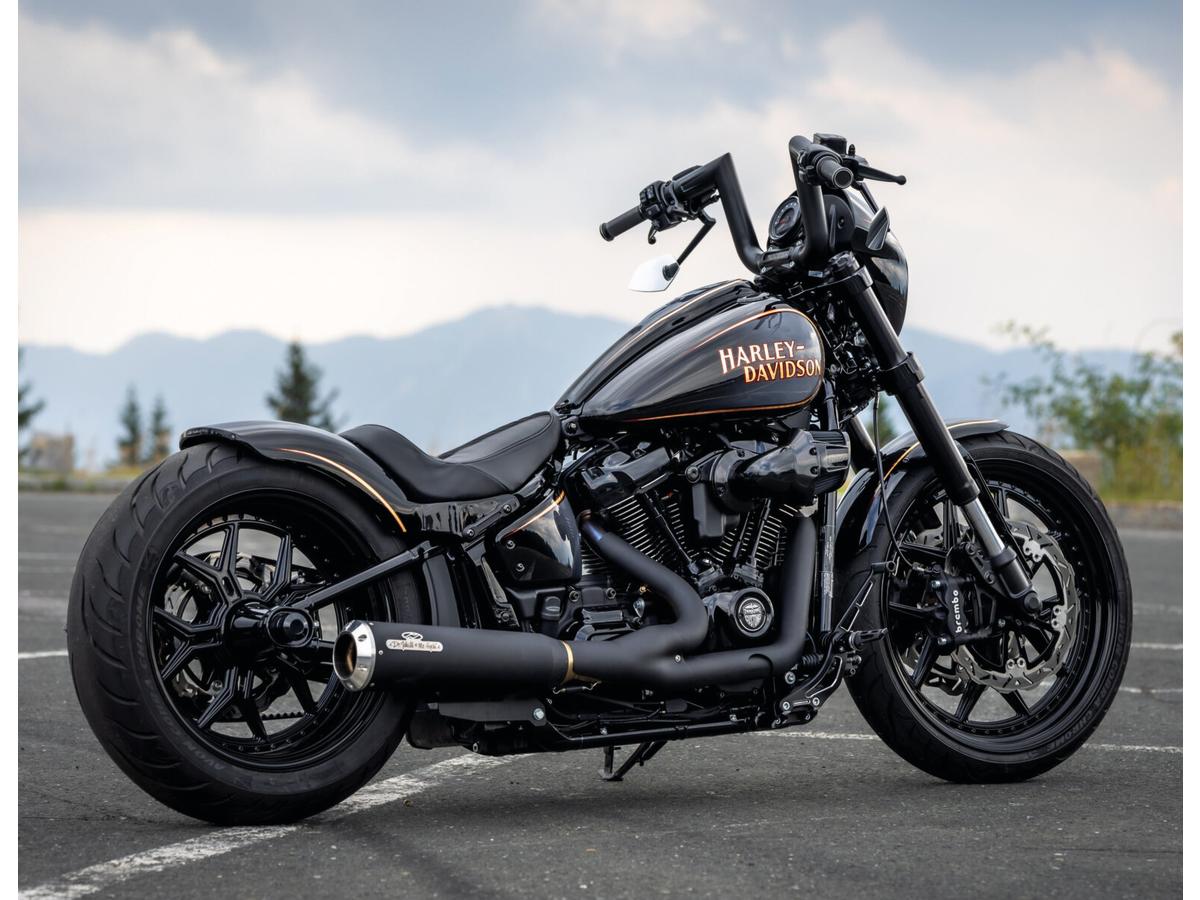 Thunderbike Phantom Mid To Forward Control Conversion Kit For Softail M8 Oe Position Bi Color Thunderbike