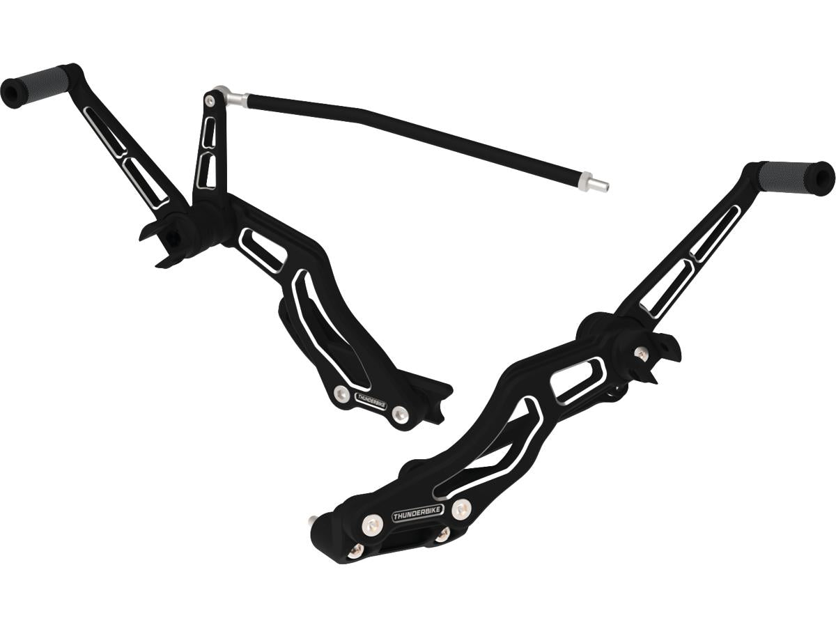 Thunderbike Phantom Mid To Forward Control Conversion Kit For Softail M8 75 Mm Further Forward Bi Color Thunderbike Default Title