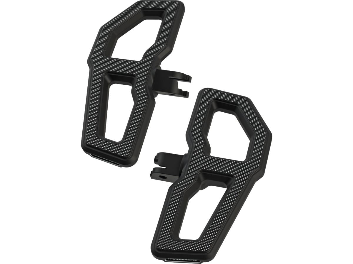 Thunderbike Mini Floorboard Footpeg Set Black Satin Thunderbike Default Title