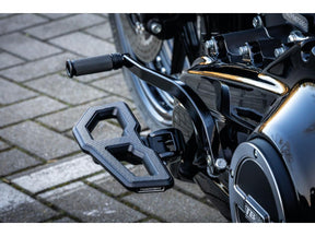 Thunderbike Mini Floorboard Footpeg Set Black Satin Thunderbike
