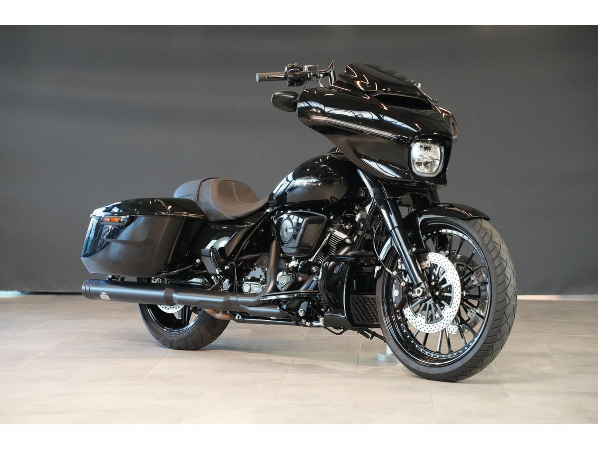 Thunderbike Shark 4° Triple Tree For Helix Touring Models For Oe Telescopic Fork Black Anodized Thunderbike