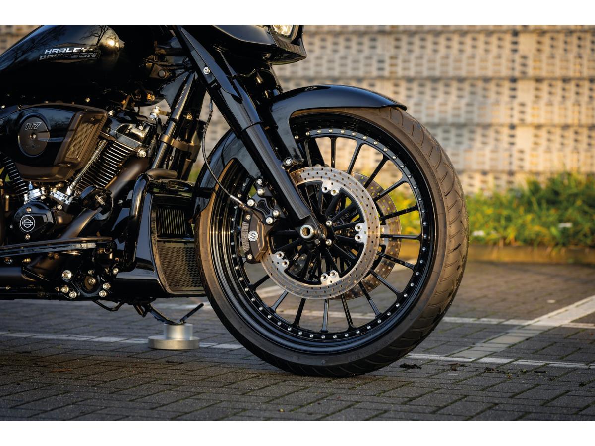 Thunderbike Gfk Front Fender For Touring Models Raw Thunderbike