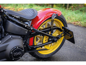 Thunderbike Flying Bob Rear Swinging Fender For 200 Mm Rear Tire Raw Thunderbike