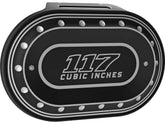 Thunderbike Drilled 117 Oval Airbox Air Cleaner Cover Bi Color Anodized Thunderbike Default Title
