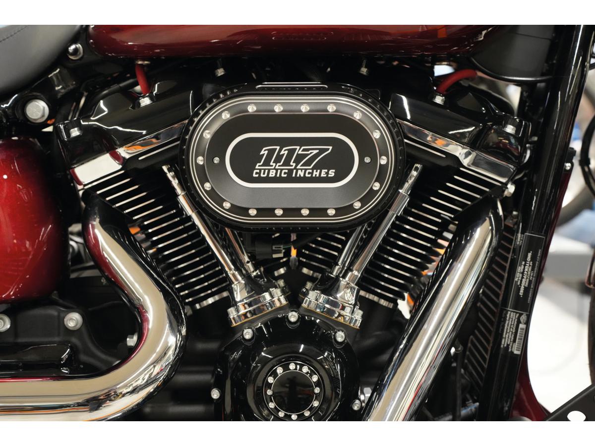 Thunderbike Drilled 117 Oval Airbox Air Cleaner Cover Bi Color Anodized Thunderbike