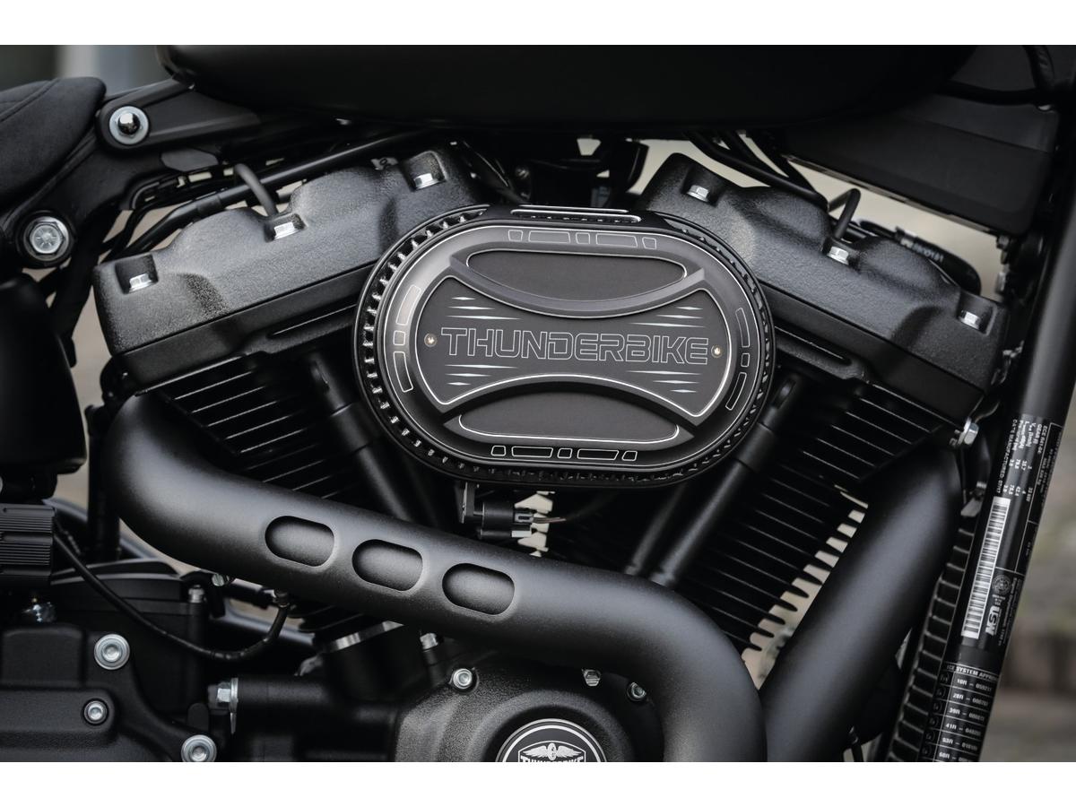 Thunderbike Torque 2.0 Oval Airbox Air Cleaner Cover Bi Color Anodized Thunderbike