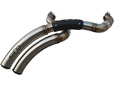 Bsl Rainbow Down Under Exhaust System , Black Hole Heat Shield, Black Smooth Endcap, Outline 2,5" Bsl Default Title