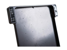 Heinz Bikes All Inn 2.0 License Plate Base Plate Turn Signal/Brake Light/Taillight And License Plate Light, Spain Size 160x220mm Black Anodized Heinz Bikes