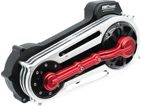 Single Belt Belt Drive Kits Bobber Base Plate Matte Black Powder Coated Holy Death Motorcycle Co.