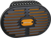 Rwt Power Slots Air Cleaner Cover Slots Orange, Panel Orange Rwt Power Default Title