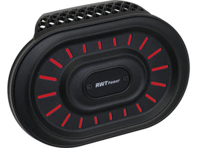 Rwt Power Groove Air Cleaner Cover Groove Red, Panel Red Rwt Power Default Title