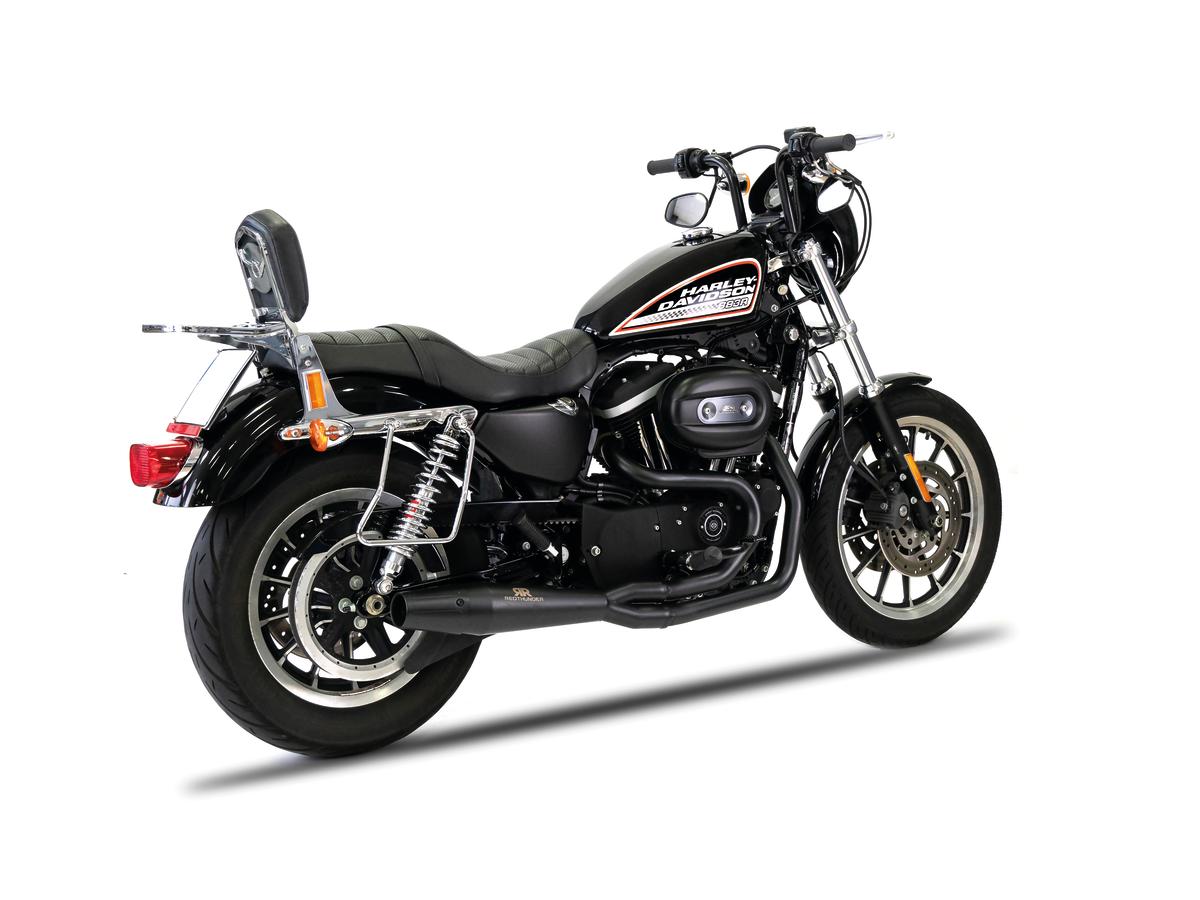 Red Thunder 2 In 1 Exhaust System Tapered Style Red Thunder